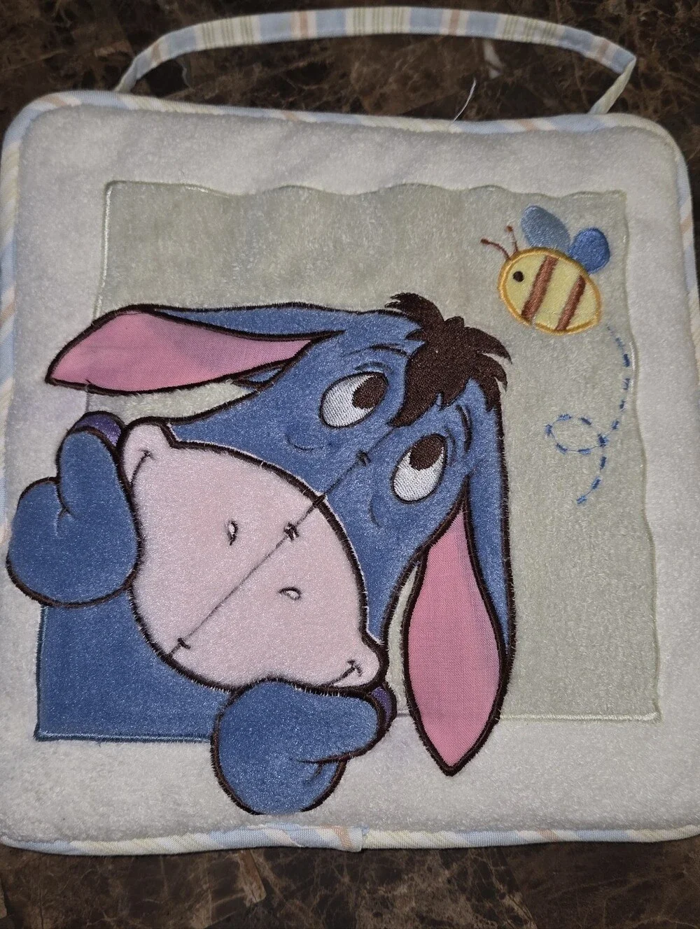 Winnie the Pooh soft baby nursery fabric wall hanging decoration set of five
